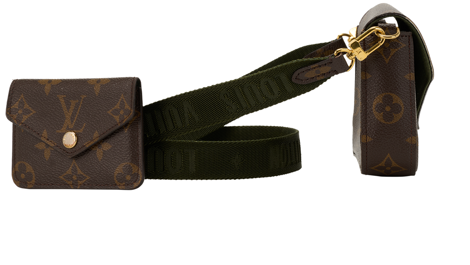 Felicie Strap & Go, &pound;850, Handbags, Brown, Canvas, Side view